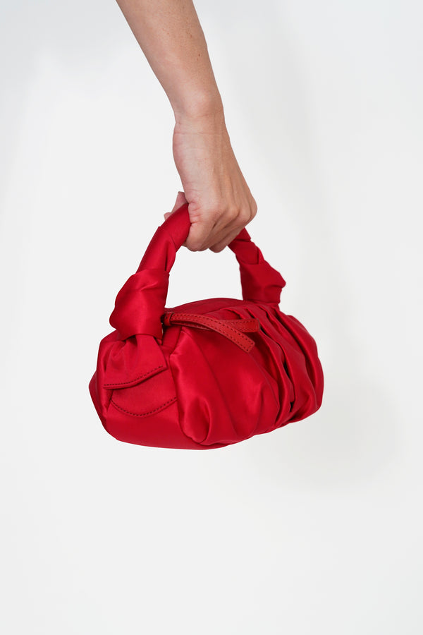 MOI&SASS SATIN RED BAG