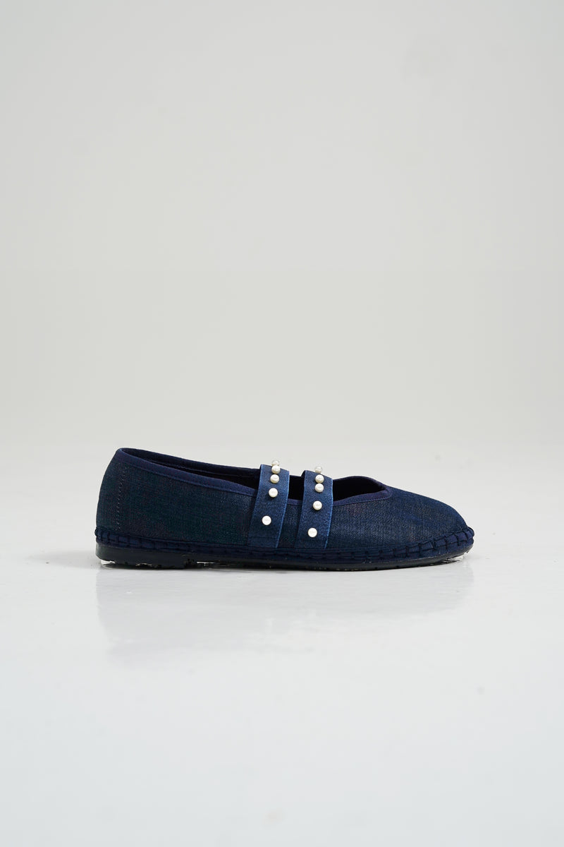 BALLERINE FLABELUS DENIM