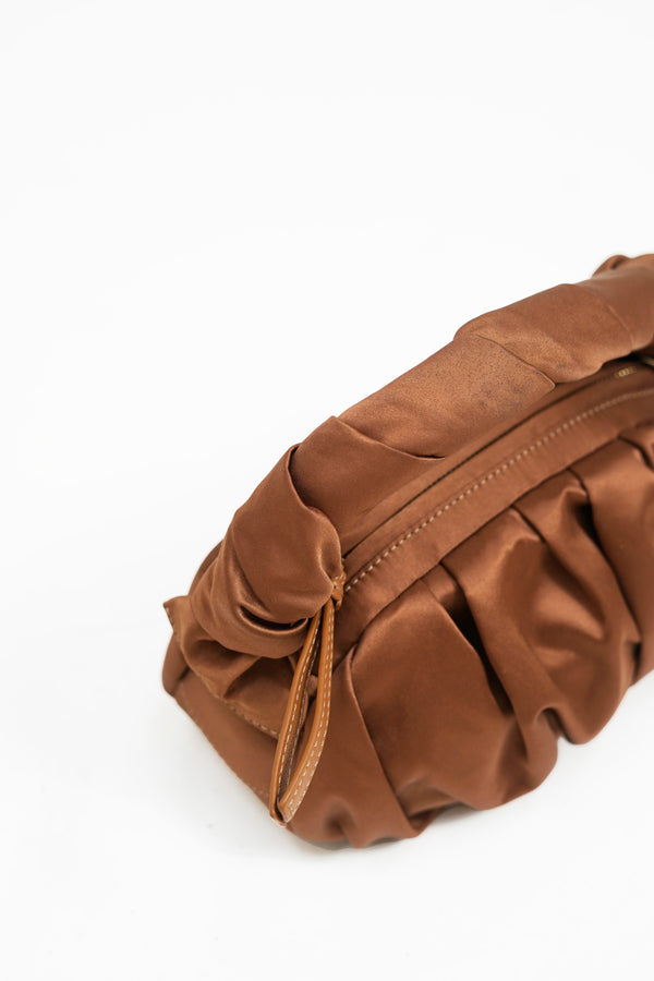 MOI&SASS SATIN CAMEL BAG