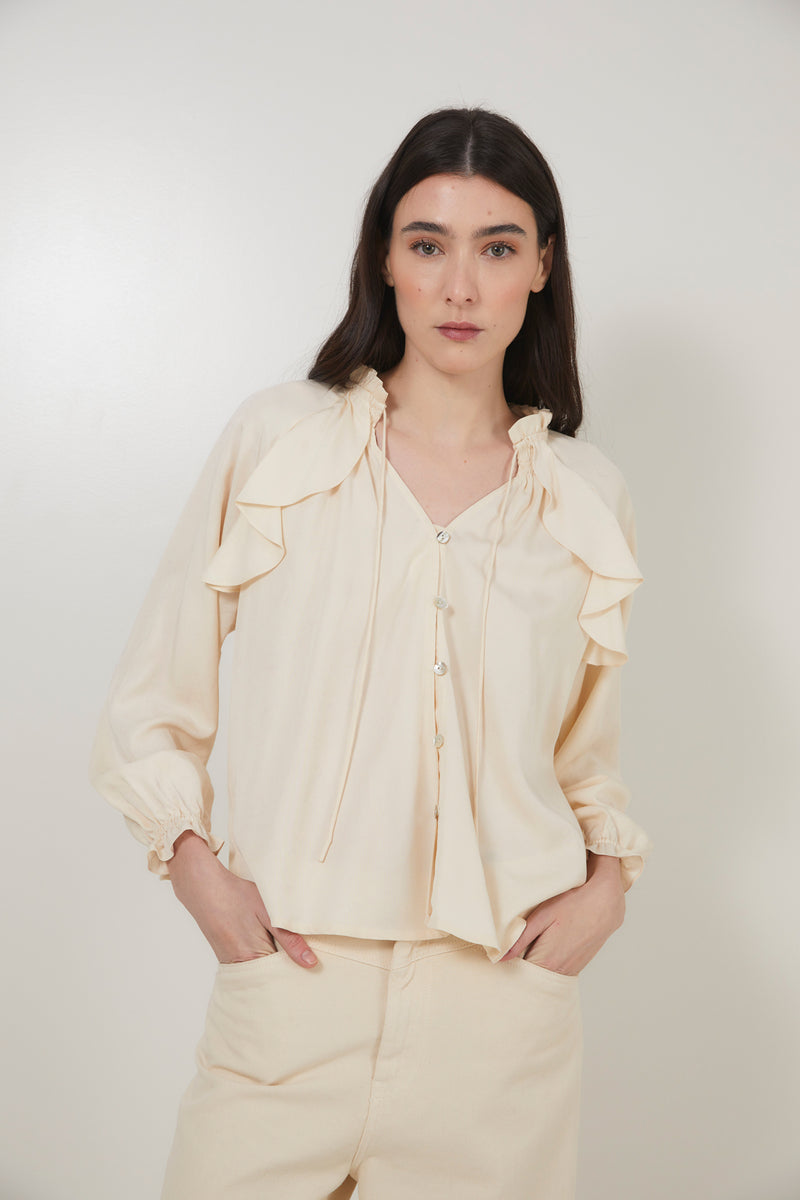 BLOUSE OLIMPIA BLOUSE ECRU