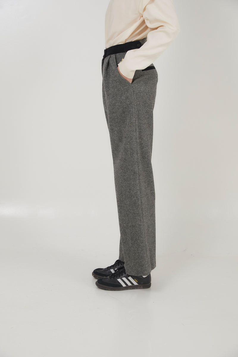 PANTALON BOBY CHEVIOT GRIS