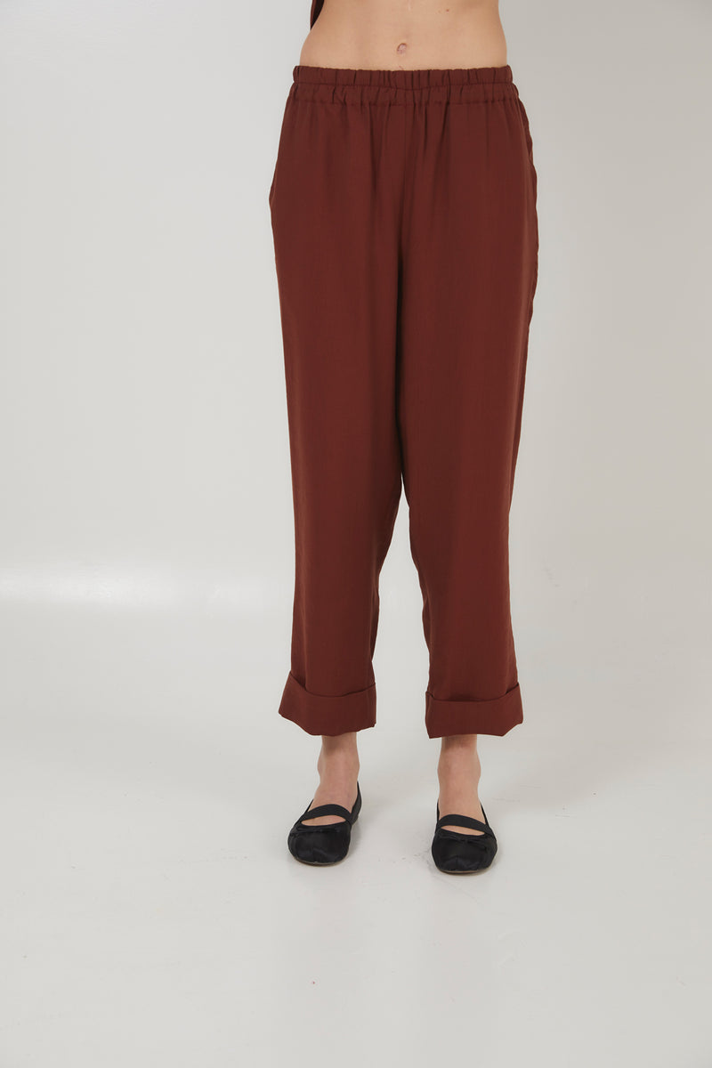 ARIS POPPY TILE TROUSERS