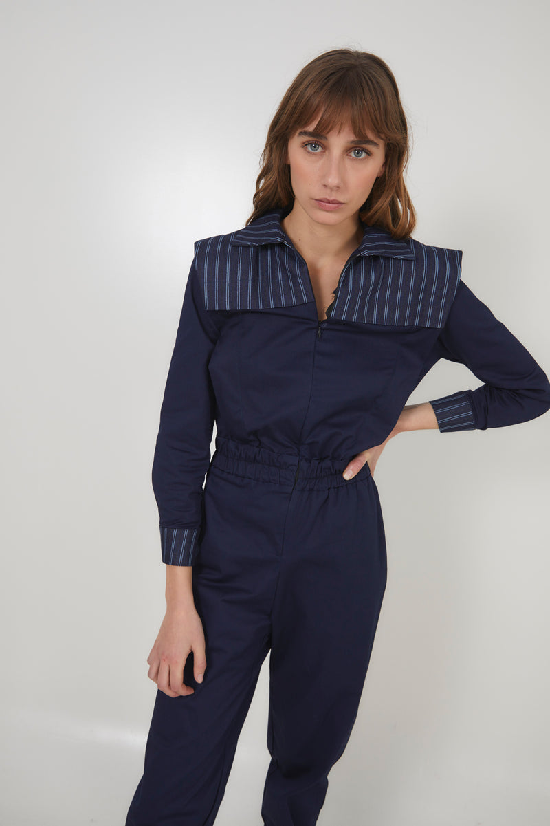 MONO FONTI RAYA DENIM AZUL