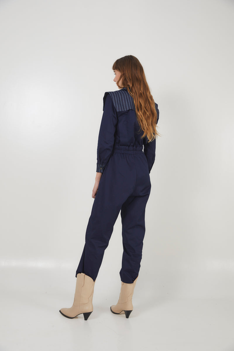 MONO FONTI RAYA DENIM AZUL