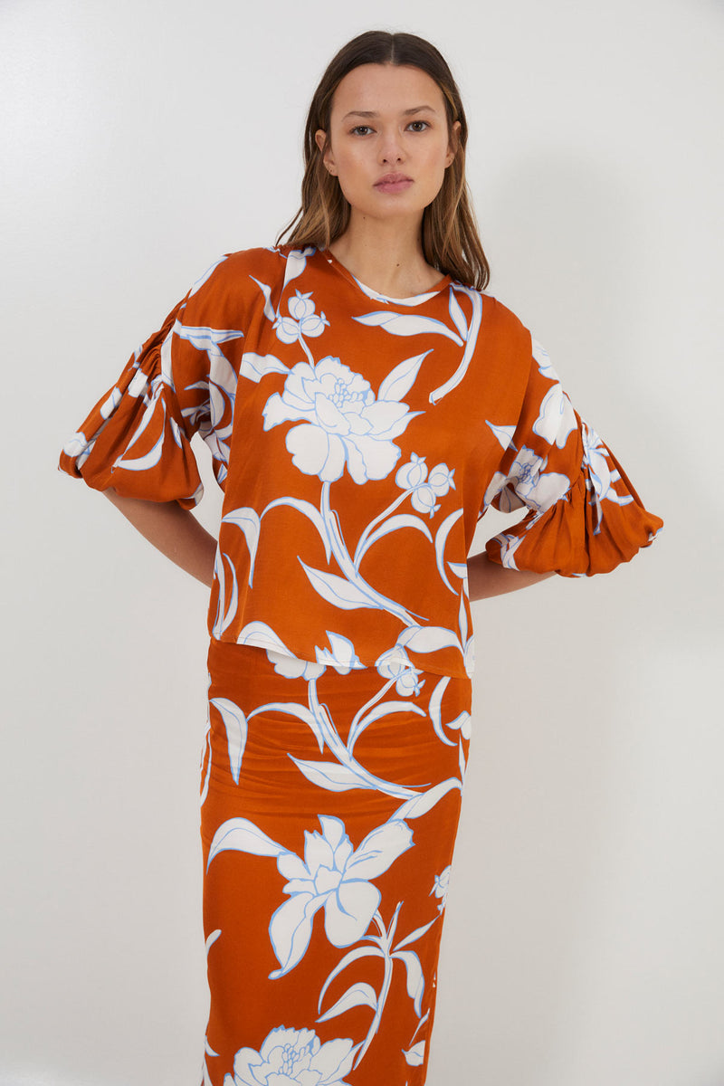 BLUSA PATI PALERMO CARAMELO