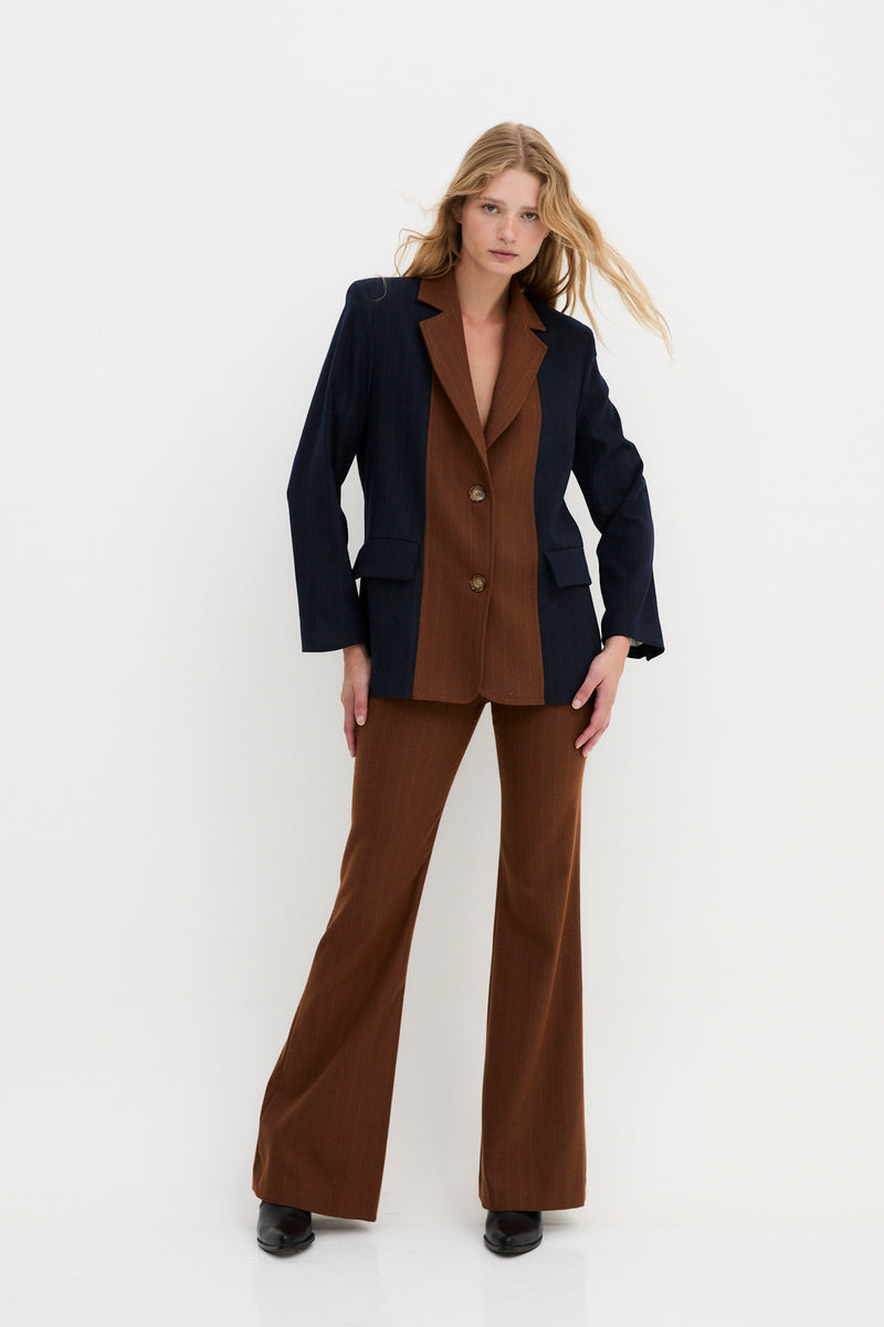 TOTAL LOOK PAULA TWEED CAMEL