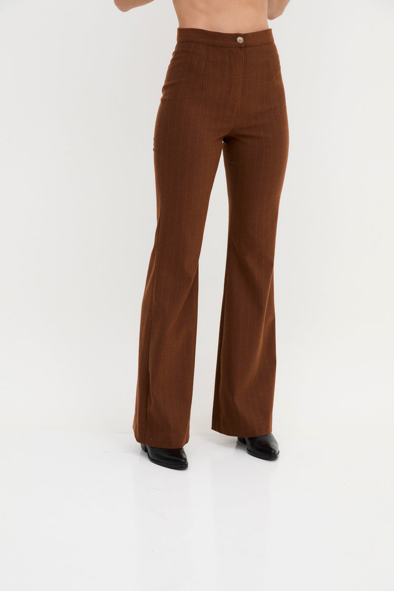 PANTALON QUATRE-VINGT DIPLOMATIQUE CAMEL