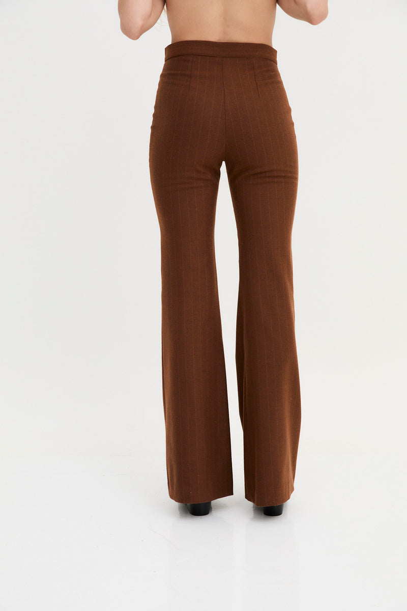 PANTALON QUATRE-VINGT DIPLOMATIQUE CAMEL