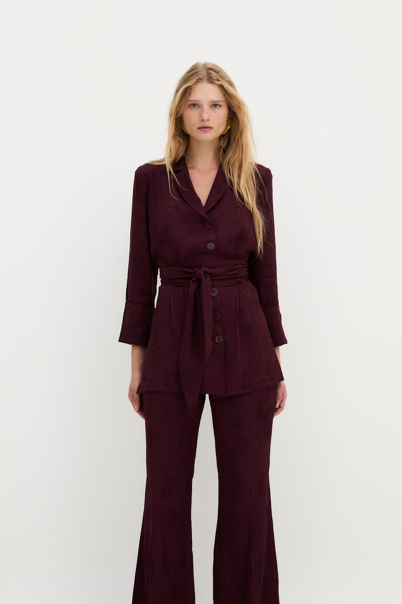 TOTAL LOOK ICON JCQ RETRO BURGUNDY