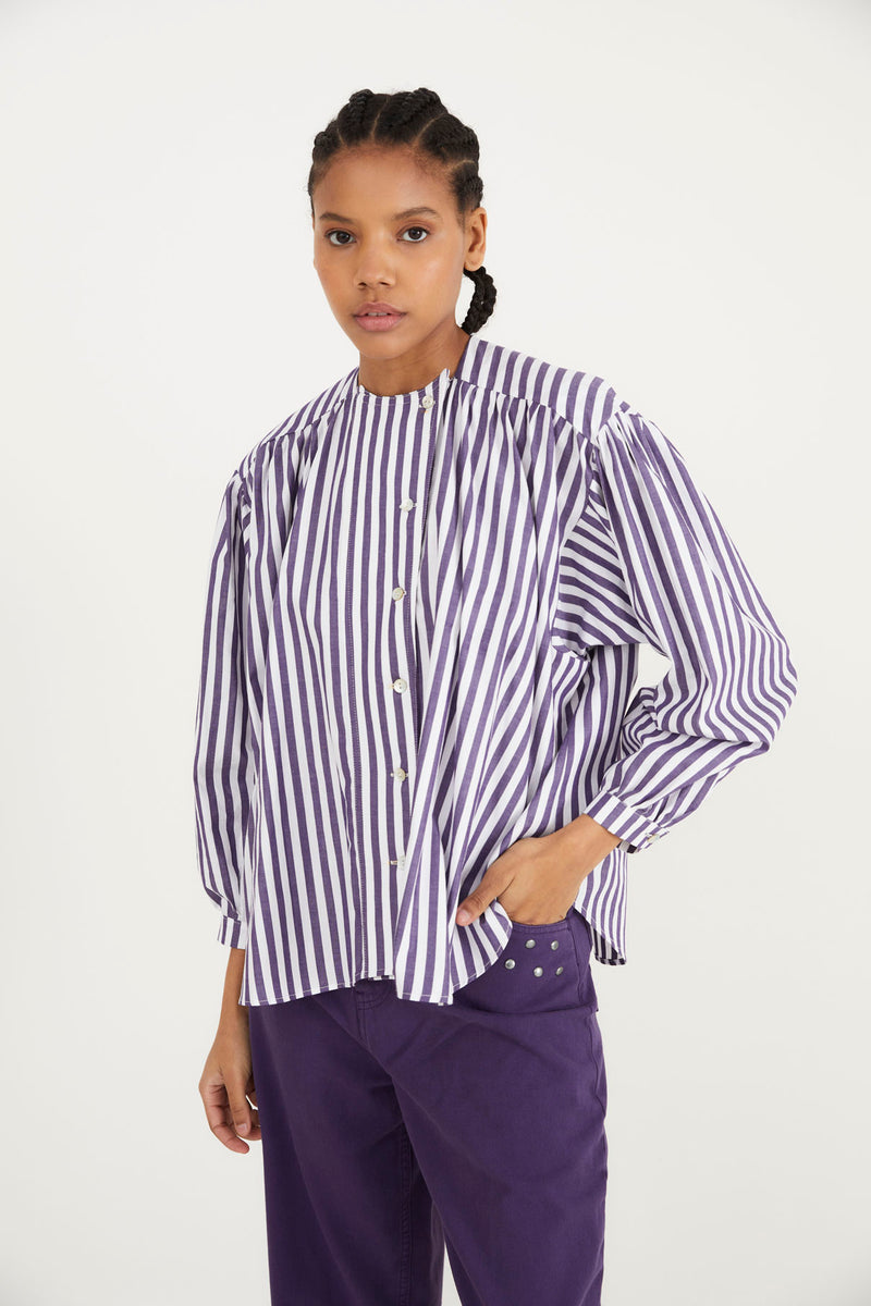 BLUSA TIRSO RAYA MORADO