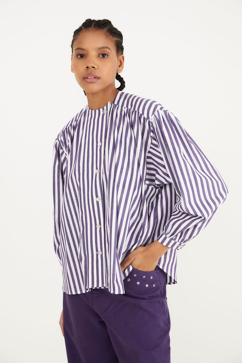 BLUSA TIRSO RAYA MORADO