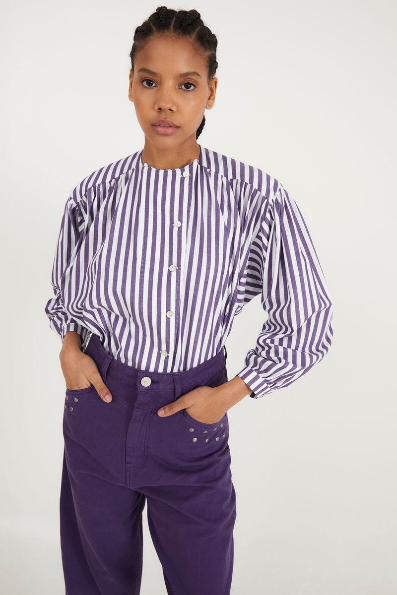 BLUSA TIRSO RAYA MORADO