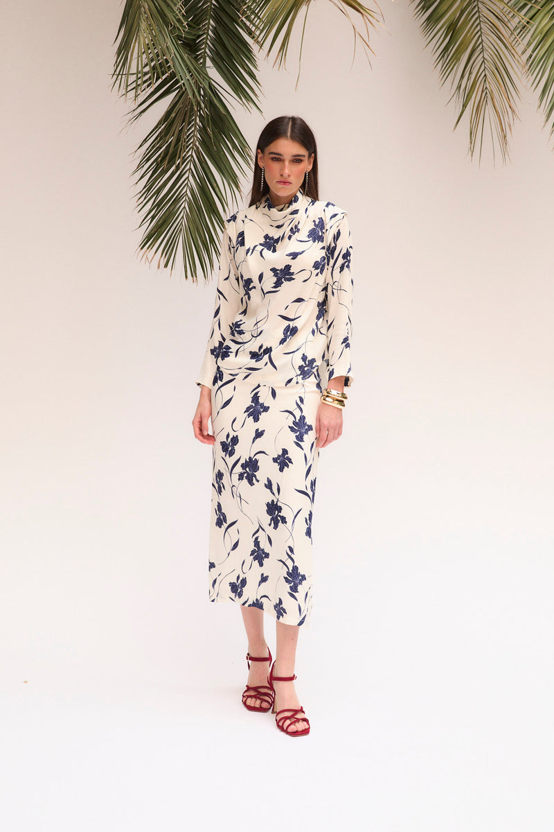 TOTAL LOOK JUANITA ORCHID NAVY