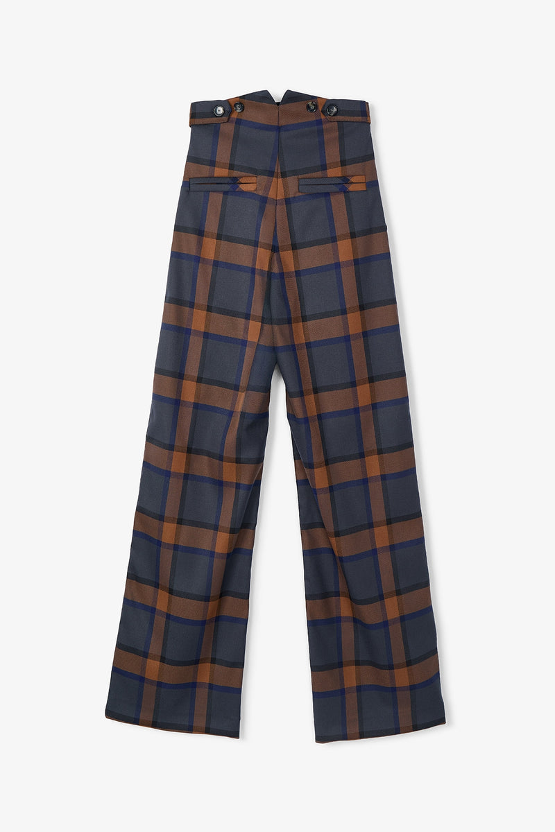 PANTALÓN WOODY ESCOCIA AZUL