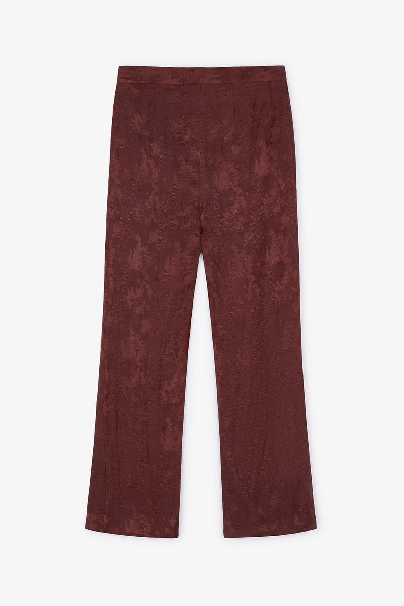 SIXTY CROP JCQ RUSTIC BROWN TROUSERS