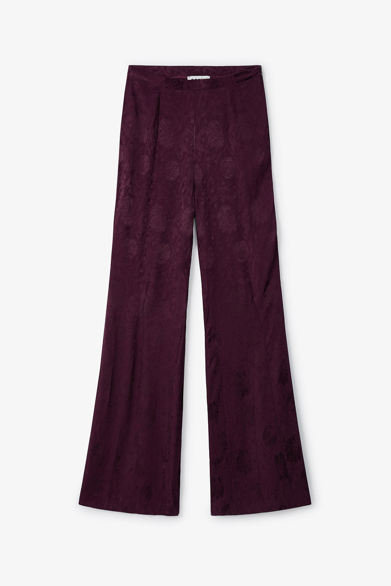 PANTALON SIRIN JCQ RETRO BORDEAUX