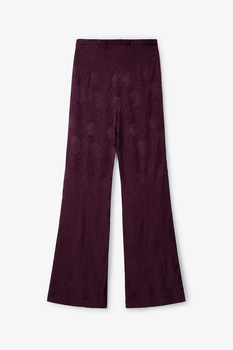 PANTALON SIRIN JCQ RETRO BORDEAUX