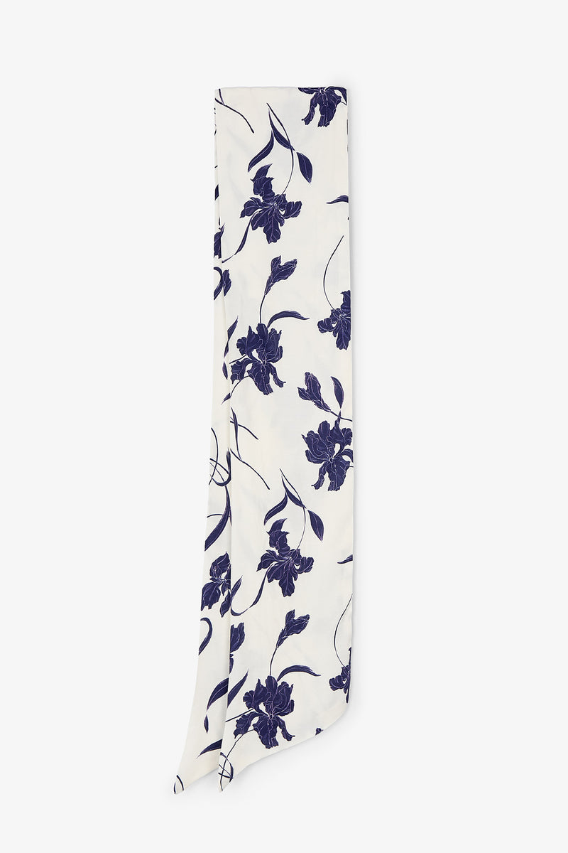 CORINTIA ORCHID NAVY DRESS