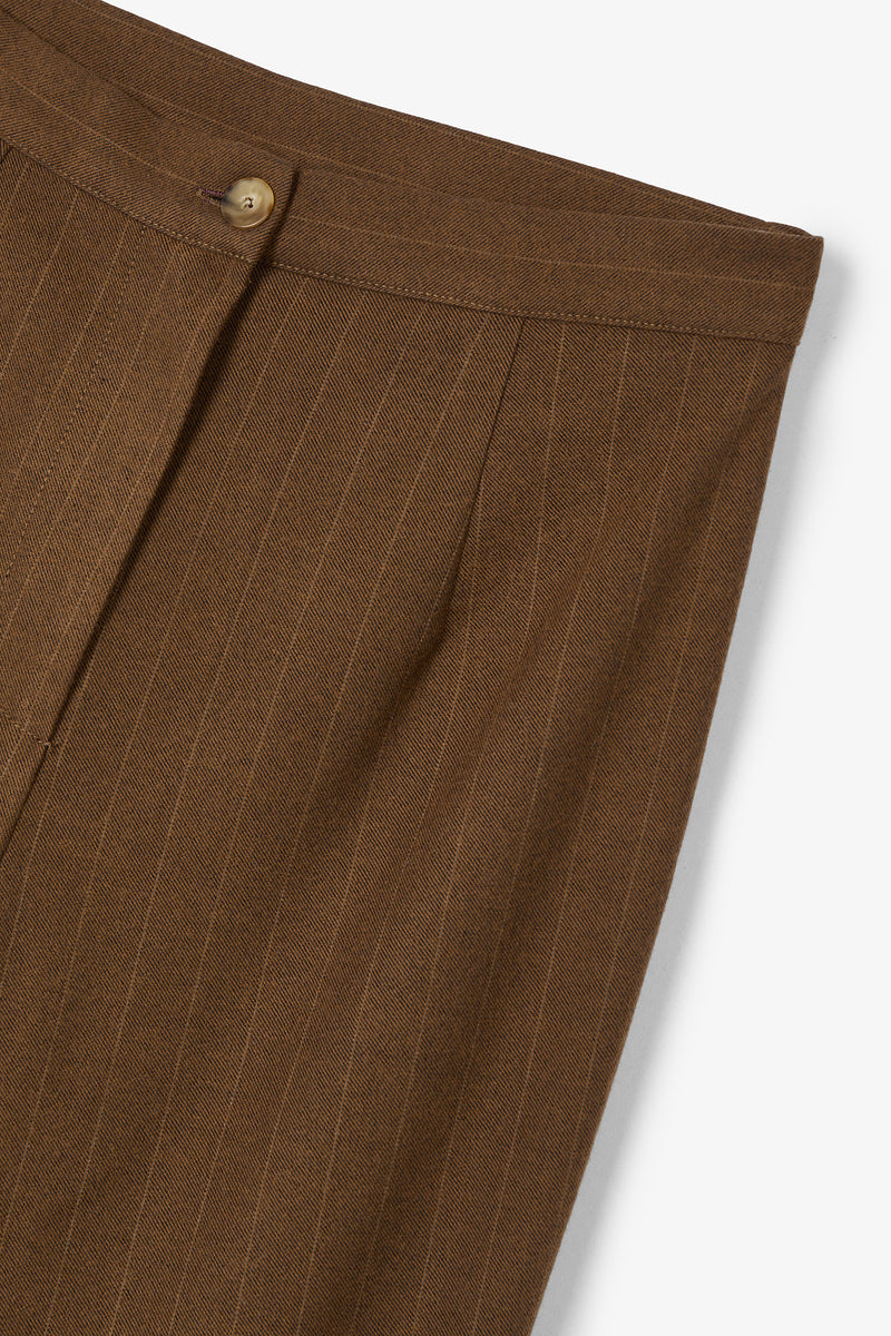 PANTALON QUATRE-VINGT DIPLOMATIQUE CAMEL