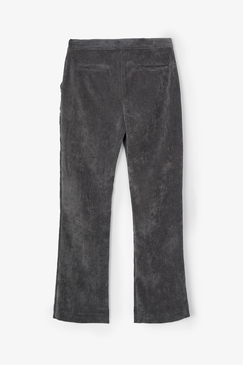 TROMPETA CORDUROY GREY TROUSERS