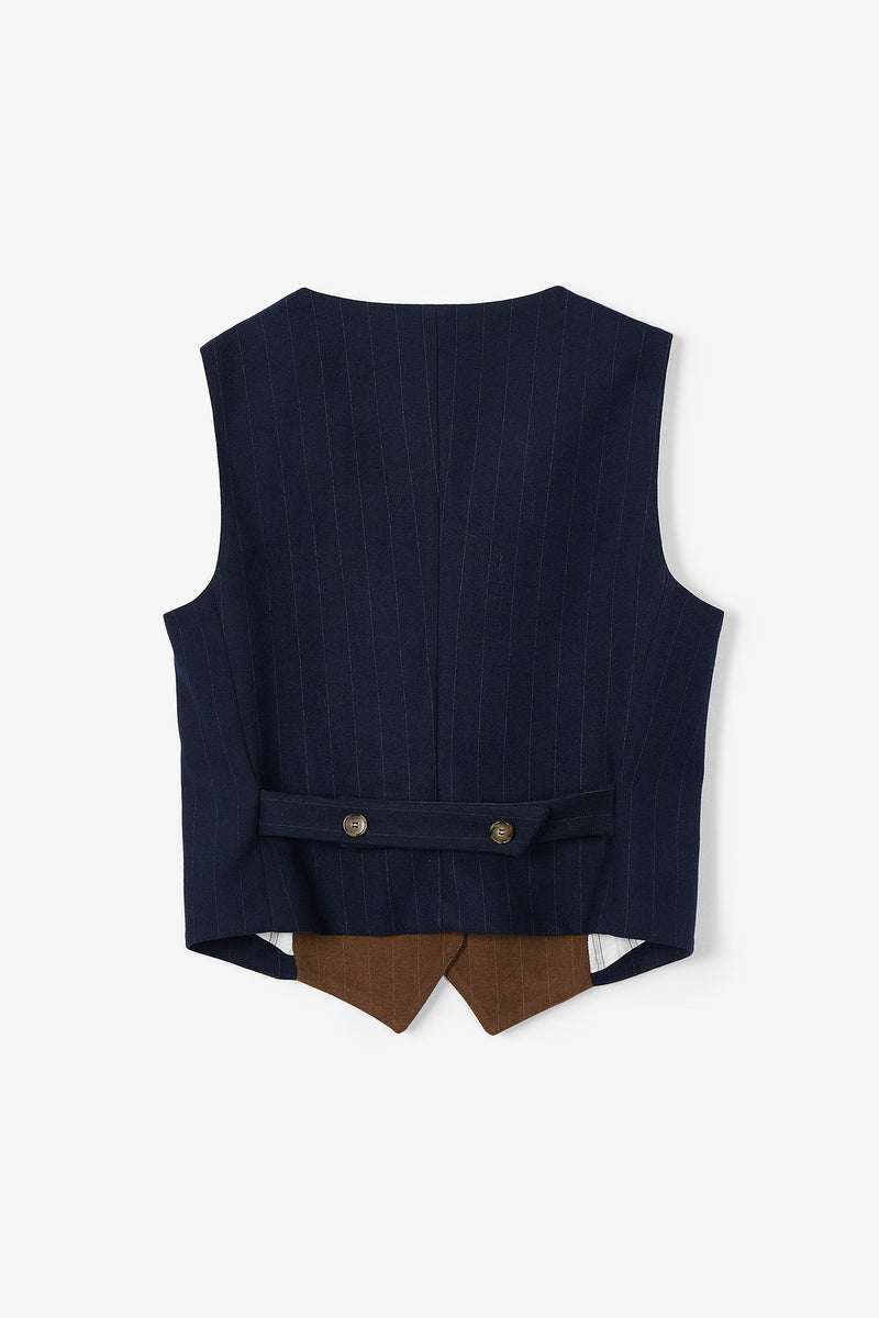 MEN'S DIPLOMATIC MIX NAVY WAISTCOAT