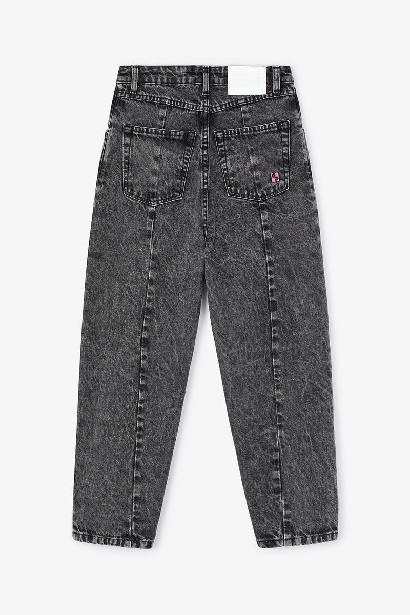 JEANS LUCCI STUD BLEACH GREY