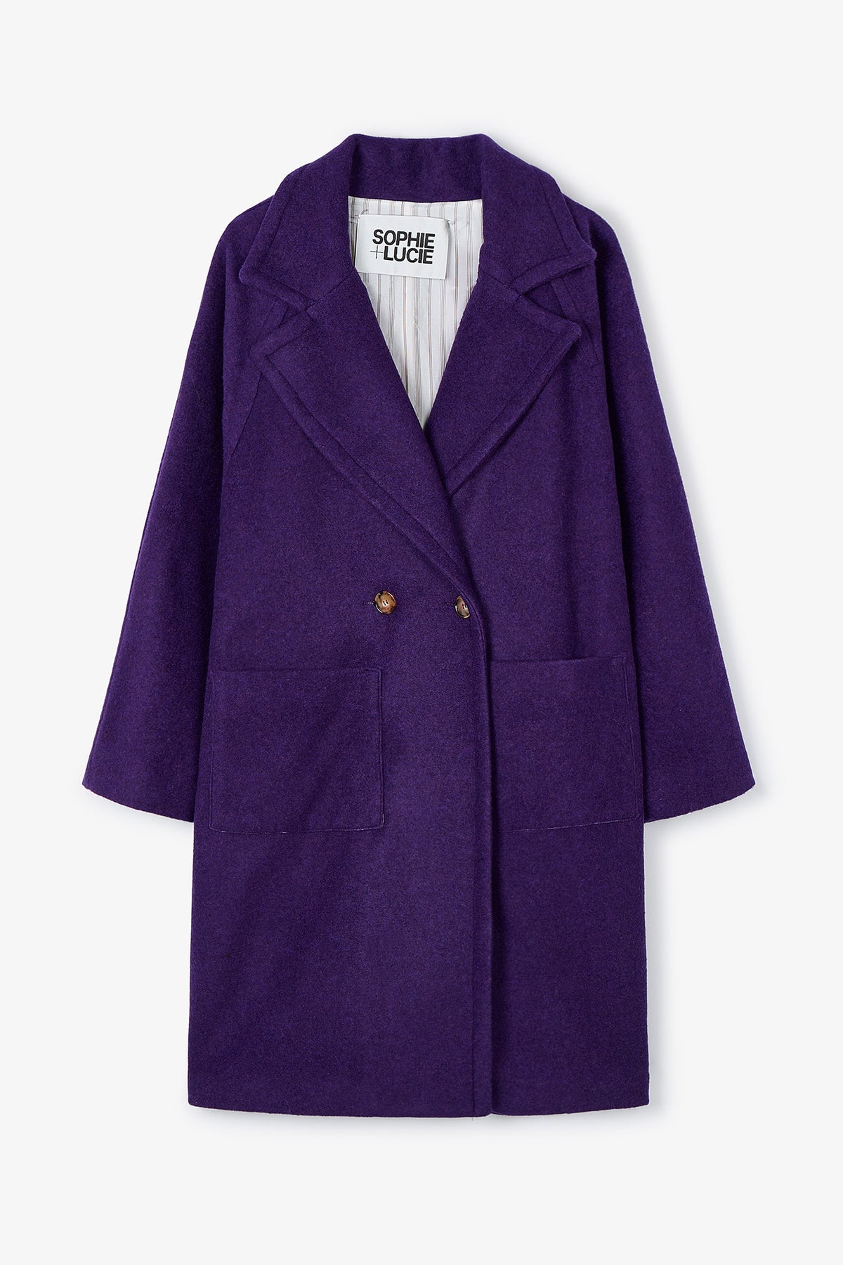 Marks and spencer purple coat best sale