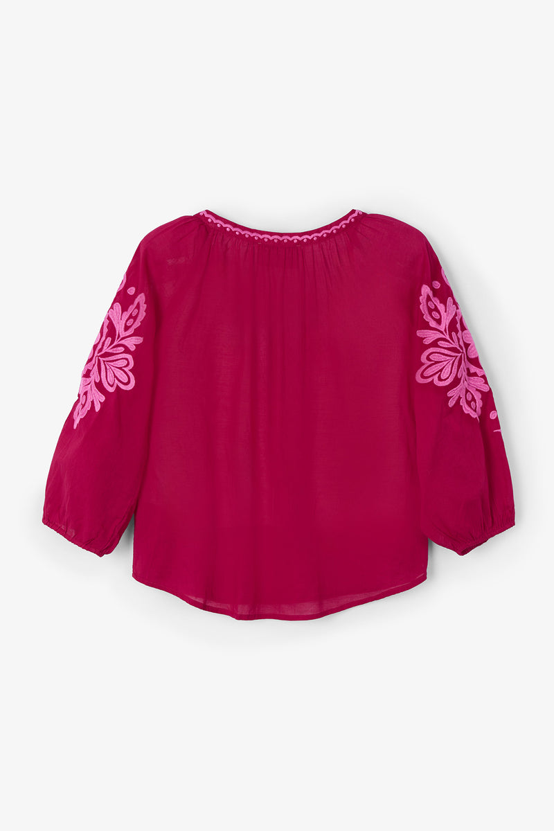 BLOUSE MARY FRAISE