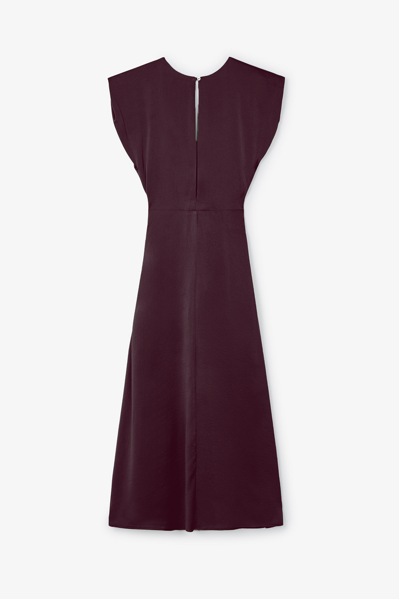 VESTIDO ASH SETBON BURGUNDY