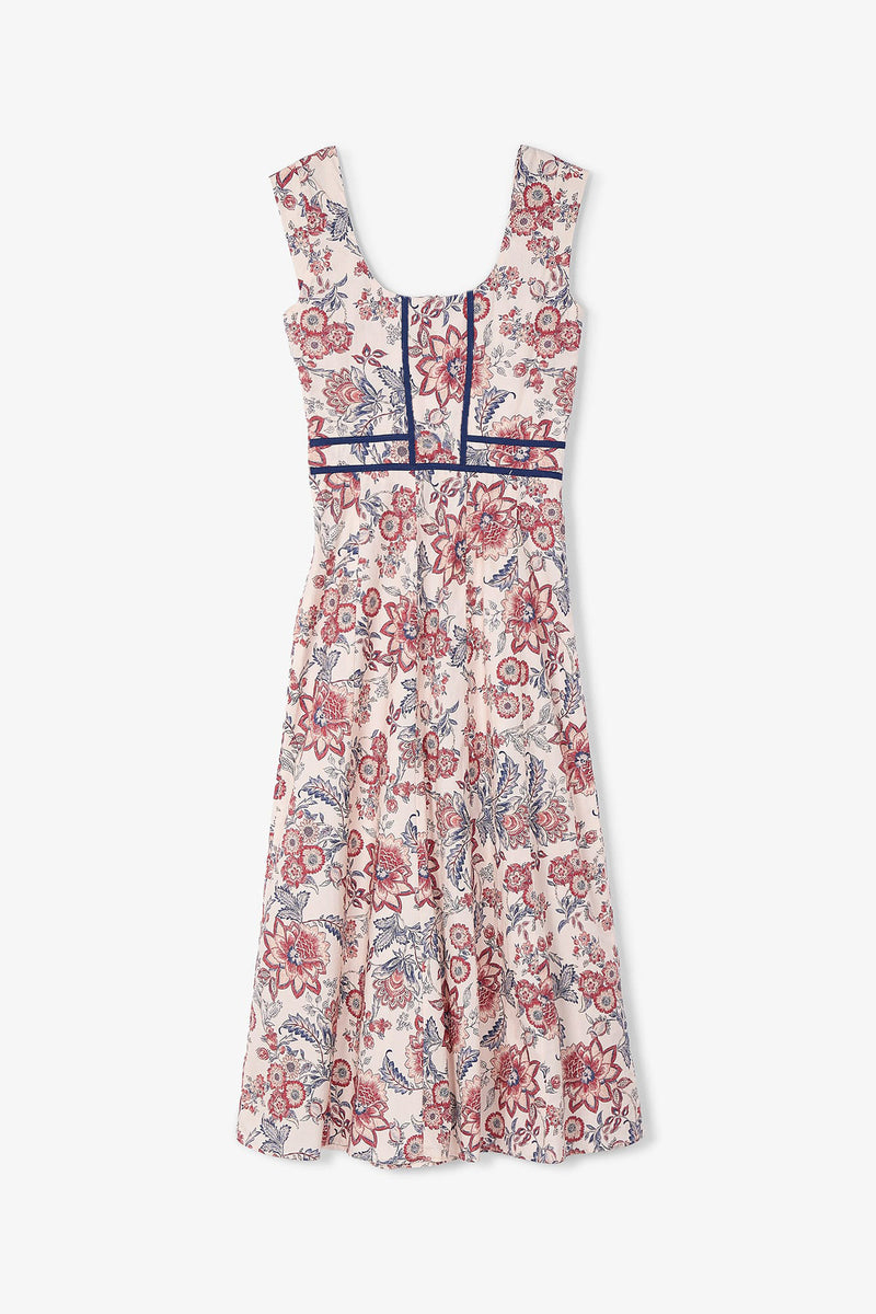 VESTIDO CORSE PORCELANA CRUDO