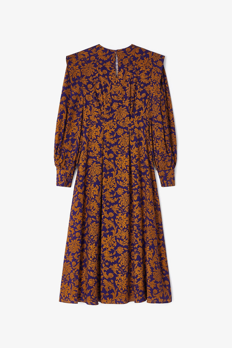 PURPLE MALI RETRO DRESS